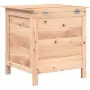 Contenitore da Giardino 50x49x56,5 cm Legno Massello di Abete