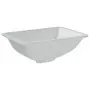 Lavandino da Bagno Bianco 47,5x35x19,5 cm Rettangolare Ceramica