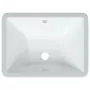 Lavandino da Bagno Bianco 47,5x35x19,5 cm Rettangolare Ceramica