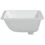 Lavandino da Bagno Bianco 52x38,5x19,5 cm Rettangolare Ceramica