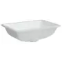 Lavandino da Bagno Bianco 52x38,5x19,5 cm Rettangolare Ceramica