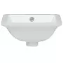 Lavandino da Bagno Bianco 30,5x27x14 cm Rettangolare Ceramica