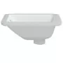 Lavandino da Bagno Bianco 30,5x27x14 cm Rettangolare Ceramica