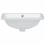 Lavandino da Bagno Bianco 41,5x26x18,5 cm Rettangolare Ceramica