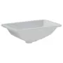 Lavandino da Bagno Bianco 41,5x26x18,5 cm Rettangolare Ceramica