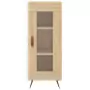 Credenza Rovere Sonoma 34,5x34x180 cm in Legno Multistrato