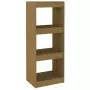 Libreria/Divisorio Miele 40x30x103,5 cm Legno Massello di Pino