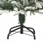 Albero di Natale Artificiale con Neve Verde 120 cm PVC e PE