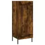 Credenza Rovere Fumo 34,5x34x180 cm in Legno Multistrato