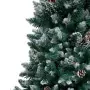 Albero di Natale Artificiale con Pigne e Neve Bianca 240 cm