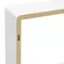 Mensole a Cubo da Parete 3 pz Bianco in MDF