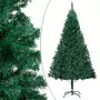 Set Albero Natale Artificiale con LED e Palline Bianco 240 cm