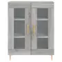 Credenza Grigio Sonoma 69,5x34x180 cm in Legno Multistrato