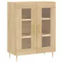 Credenza Rovere Sonoma 69,5x34x180 cm in Legno Multistrato