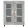 Credenza Grigio Sonoma 69,5x34x180 cm in Legno Multistrato