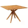 Set Mobili da Pranzo per Giardino 5 pz Legno Massello di Acacia