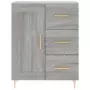 Credenza Grigio Sonoma 69,5x34x180 cm in Legno Multistrato