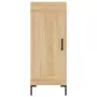 Credenza Rovere Sonoma 34,5x34x180 cm in Legno Multistrato