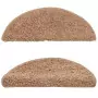 Tappetini per Scale 10 pz 65x21x4 cm Beige