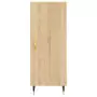 Credenza Rovere Sonoma 34,5x34x180 cm in Legno Multistrato