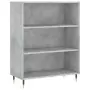 Credenza Grigio Sonoma 69,5x32,5x180 cm Legno Multistrato