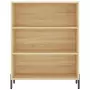 Credenza Rovere Sonoma 69,5x32,5x180 cm Legno Multistrato