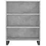 Credenza Grigio Sonoma 69,5x32,5x180 cm Legno Multistrato