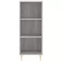 Credenza Grigio Sonoma 34,5x32,5x180 cm in Legno Multistrato