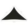 Parasole a Vela Oxford Triangolare 4x4x5,8 m Nero