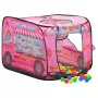 Tenda da Gioco per Bambini Rosa 70x112x70 cm