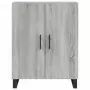 Credenza Grigio Sonoma 69,5x34x180 cm in Legno Multistrato