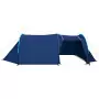 Tenda da campeggio per 4 persone blu marino / azzurro