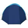 Tenda da campeggio per 4 persone blu marino / azzurro