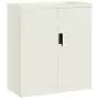 Armadio Classificatore Bianco 79x40x90 cm in Acciaio