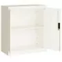 Armadio Classificatore Bianco 79x40x90 cm in Acciaio