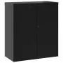 Armadio Classificatore Nero 79x40x90 cm in Acciaio