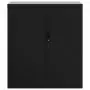 Armadio Classificatore Nero 79x40x90 cm in Acciaio