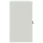 Armadio Classificatore Grigio Chiaro e Blu 90x40x70 cm Acciaio