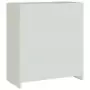 Armadio Classificatore Grigio Chiaro 79x40x90 cm in Acciaio