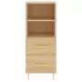 Credenza Rovere Sonoma 34,5x34x180 cm in Legno Multistrato