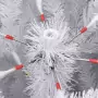 Albero Natale Artificiale Incernierato con Neve Fioccata 210 cm