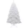 Albero Natale Artificiale Incernierato con Neve Fioccata 180 cm