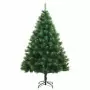 Albero di Natale Artificiale Incernierato con Base 210 cm