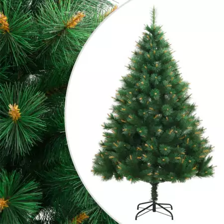 Albero di Natale Artificiale Incernierato con Base 240 cm