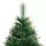 Albero di Natale Artificiale Incernierato con Base 240 cm