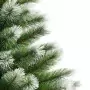 Albero Natale Artificiale Incernierato con Neve Fioccata 210 cm