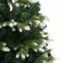 Albero Natale Artificiale Incernierato con Neve Fioccata 210 cm