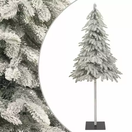 Albero di Natale Artificiale con Neve Fioccata 120 cm