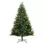 Albero di Natale Artificiale Incernierato con Base 120 cm