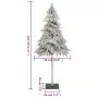 Albero di Natale Artificiale con Neve Fioccata 120 cm